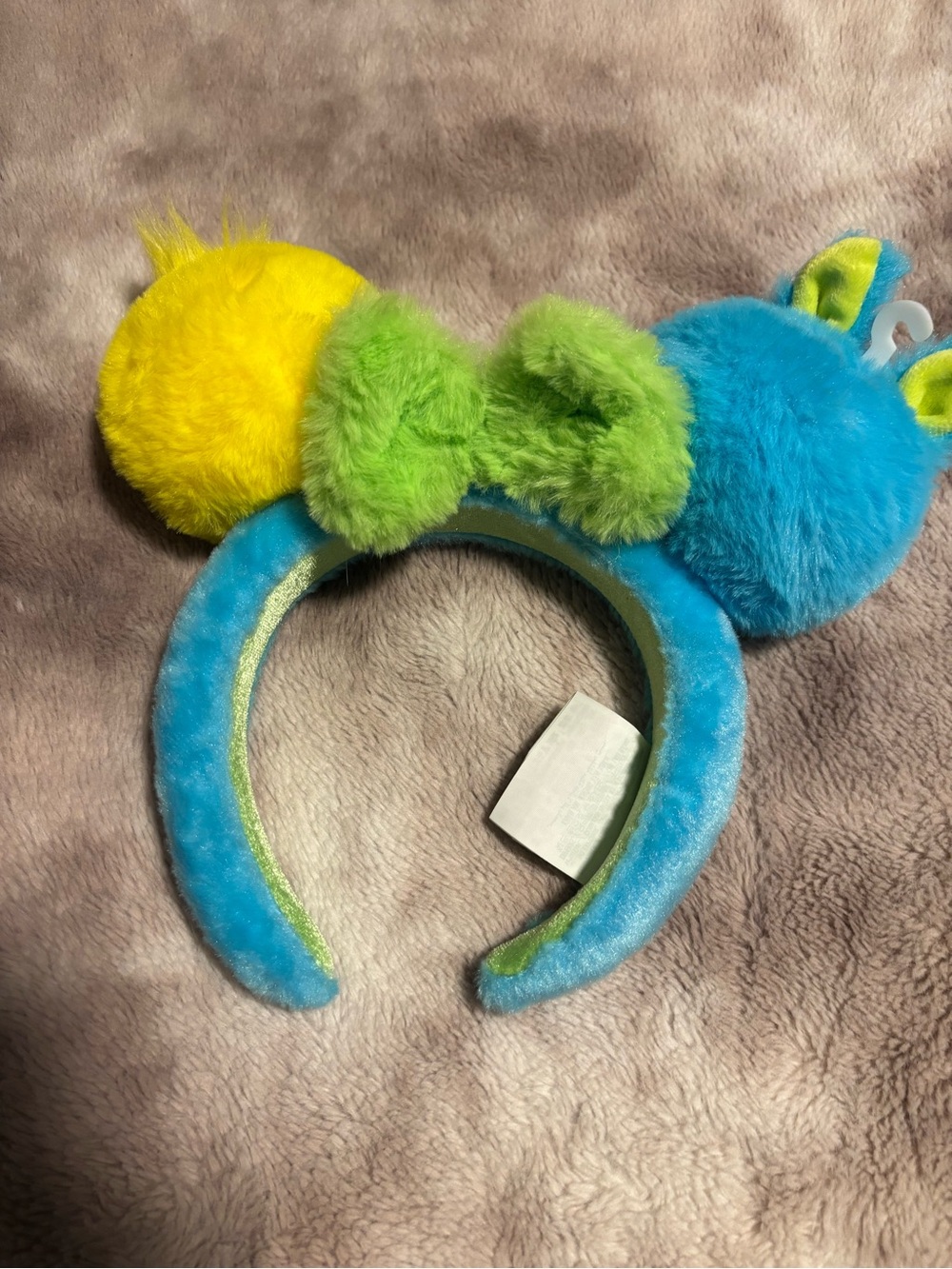 Disney Parks Pixar Monsters Inc Sulley Plush Minnie Ears Headband
(1223)